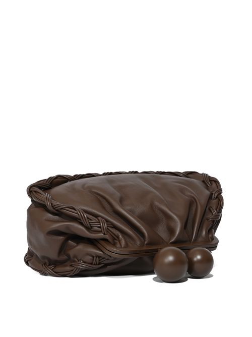 Borsa Pasticcino Bag Medium WKALECITO in nappa Marrone WEEKEND MAX MARA | 2615511144600003